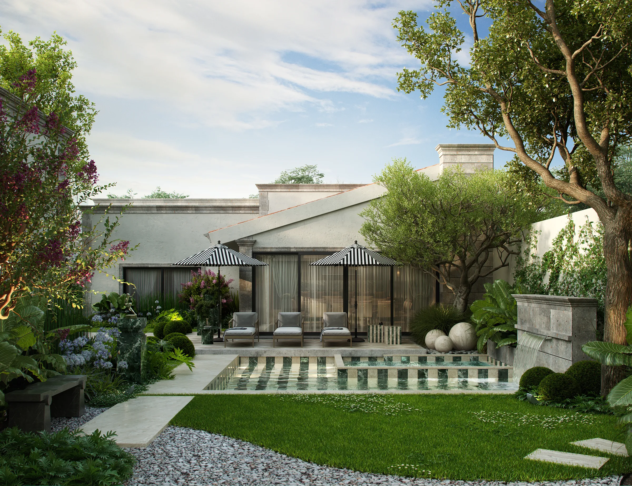 SAS Poolhouse — view 1