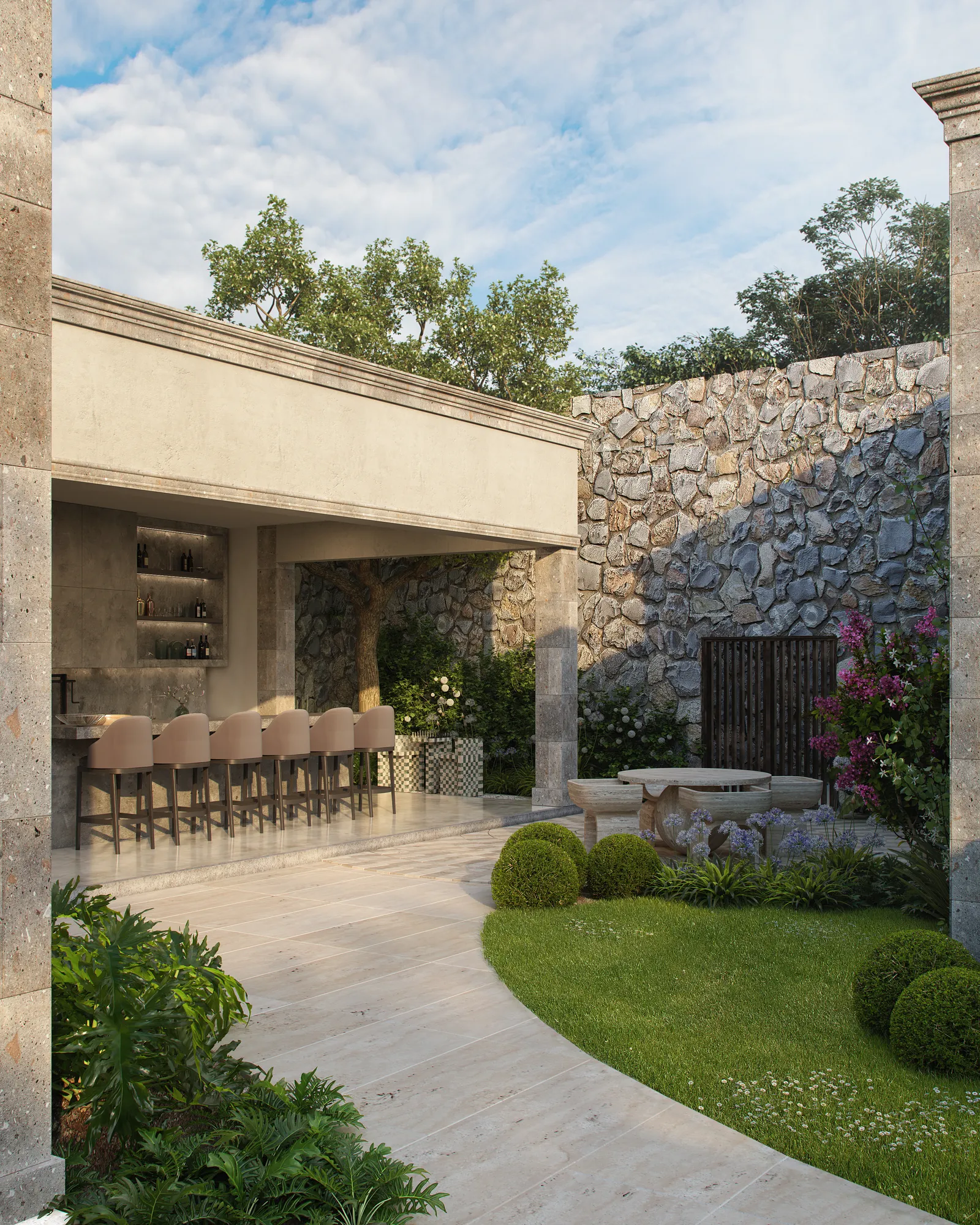 SAS Poolhouse — view 2