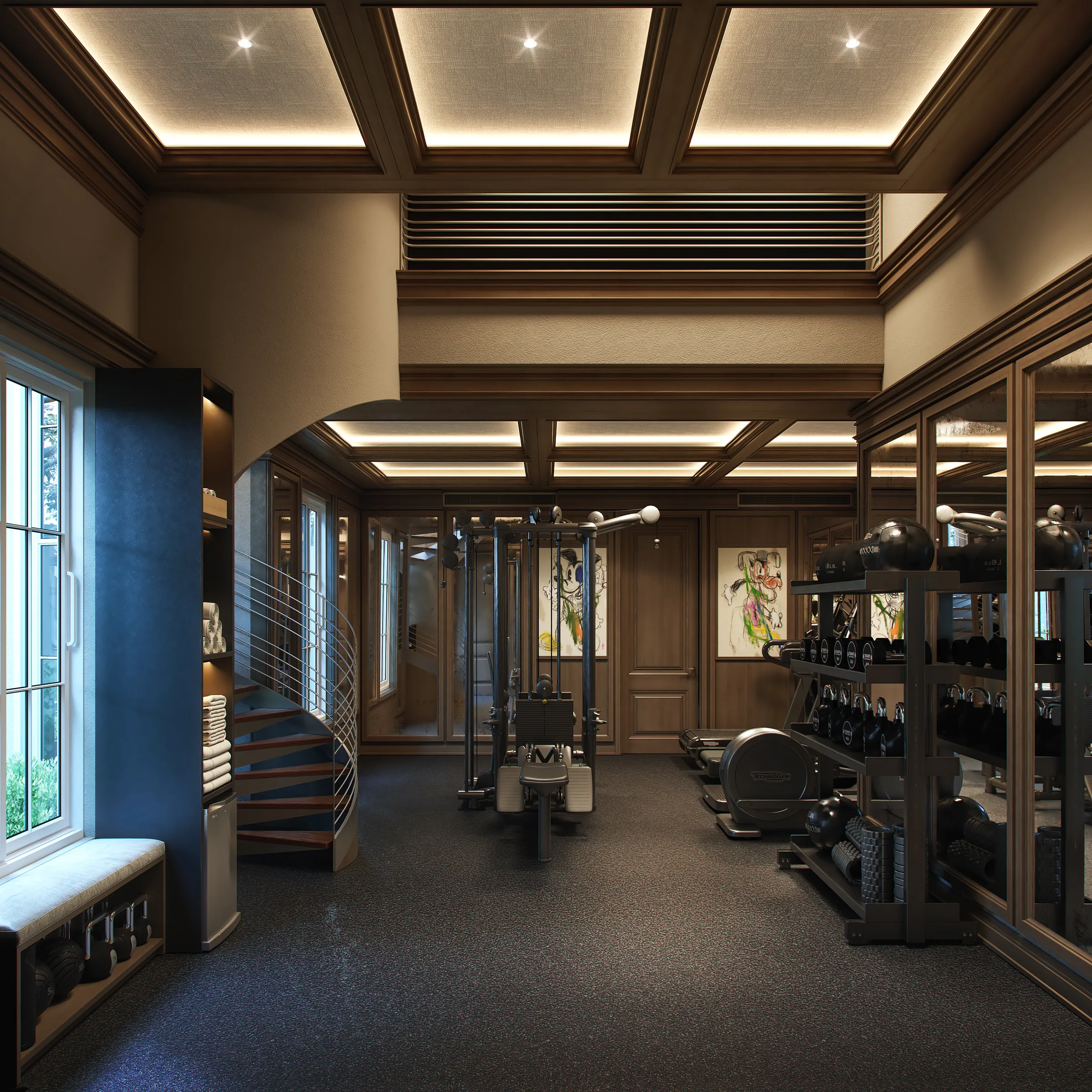 The Gymnasium — view 1